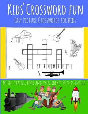 Book cover for Kids' Crossword Fun