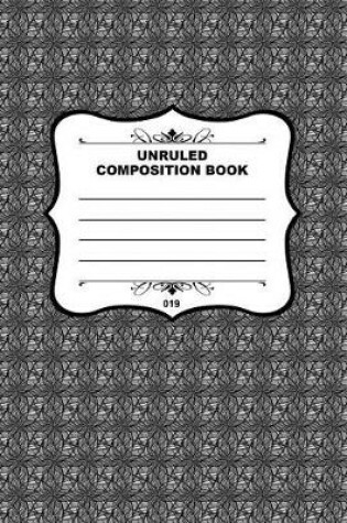 Cover of Unruled Composition Book 019