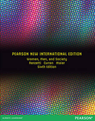 Book cover for Women, Men, and Society Pearson New International Edition, plus MySearchLab without eText