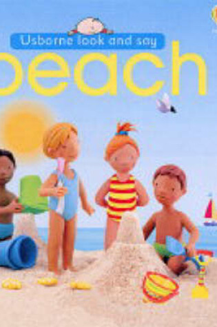 Cover of Usborne Look and Say Beach