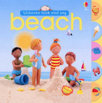 Cover of Usborne Look and Say Beach