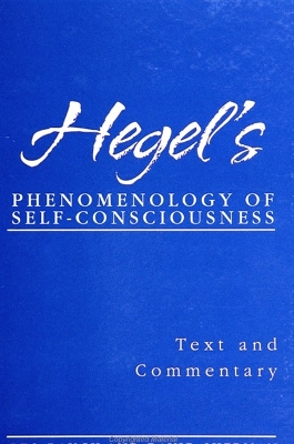 Cover of Hegel's Phenomenology of Self-Consciousness