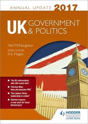 Book cover for UK Government & Politics Annual Update 2017