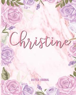 Book cover for Christine Dotted Journal
