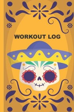 Cover of Halloween Pirates Workout log book & Fitness Journal