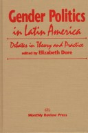 Book cover for Gender Politics in Latin America