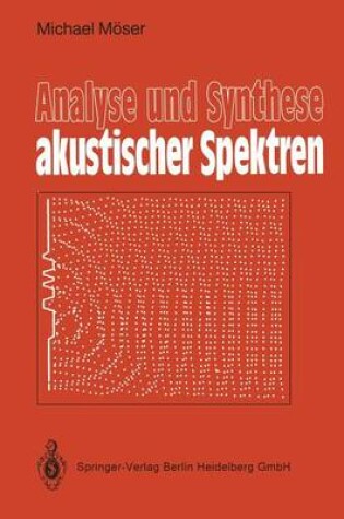 Cover of Analyse Und Synthese Akustischer Spektren