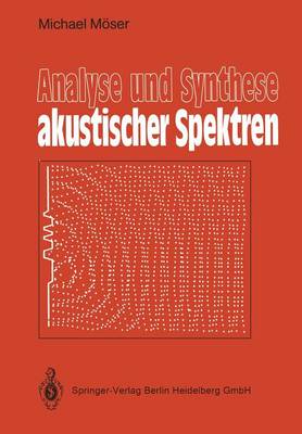 Cover of Analyse Und Synthese Akustischer Spektren