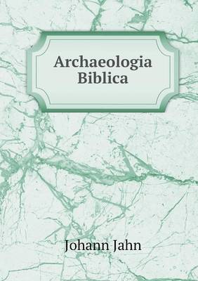 Book cover for Archaeologia Biblica