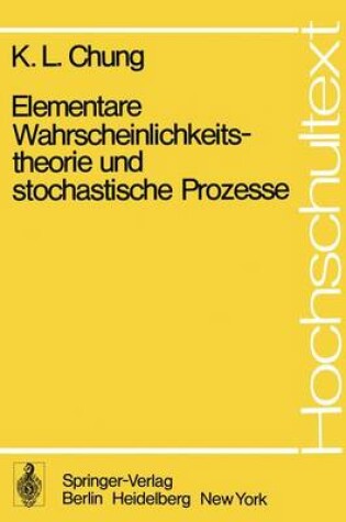 Cover of Elementare Wahrscheinlichkeitstheorie Und Stochastische Prozesse