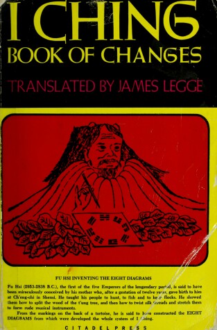 Book cover for I Ching Bk of Changes