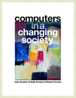 Book cover for Computers in a Changing Society