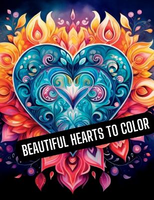 Book cover for Beautiful Hearts to Color