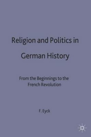 Cover of Religion and Politics in German History