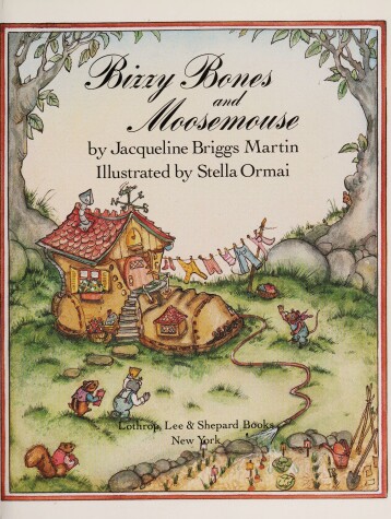 Book cover for Bizzy Bones and Moosemouse
