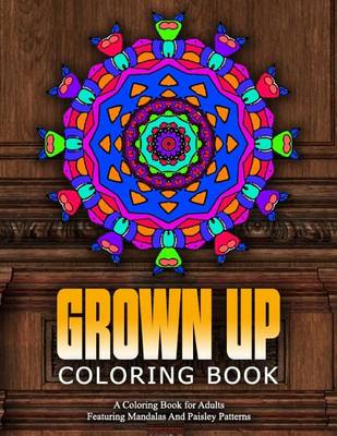 Book cover for GROWN UP COLORING BOOK - Vol.13