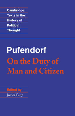 Book cover for Pufendorf: On the Duty of Man and Citizen according to Natural Law