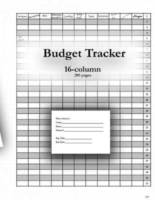 Book cover for Budget Tracker