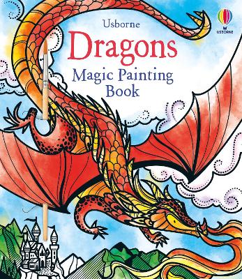 Book cover for Dragons Magic Painting Book