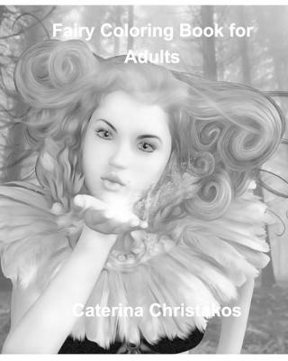 Book cover for Fairy Coloring Book for Adults