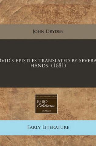 Cover of Ovid's Epistles Translated by Several Hands. (1681)