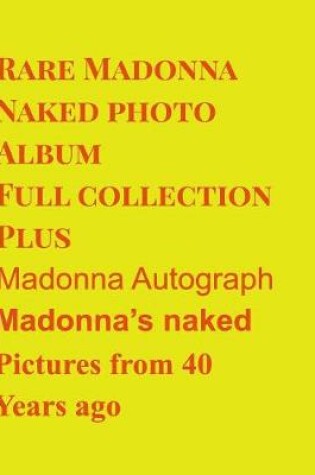 Cover of Rare Madonna Naked Photo Album (Full Collection) Only 10 Printed