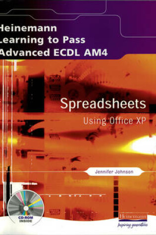 Cover of Advanced ECDL Spreadsheets AM4 for Office XP