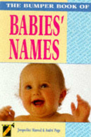 Cover of The Bumper Book of Babies' Names