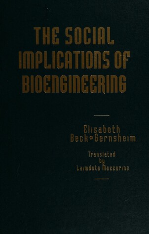 Book cover for The Social Implications of Bioengineering