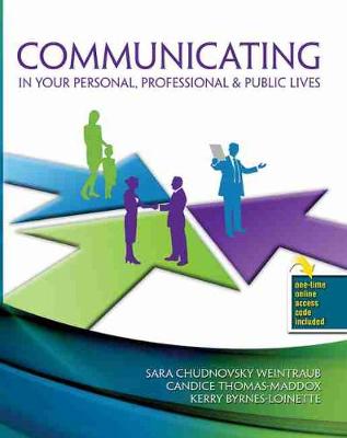 Book cover for Communicating in Your Personal, Professional and Public Lives