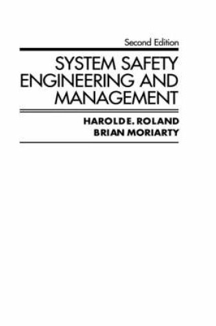 Cover of System Safety Engineering and Management