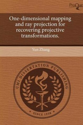 Cover of One-Dimensional Mapping and Ray Projection for Recovering Projective Transformations