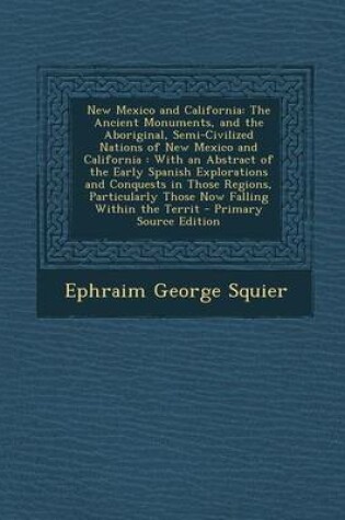 Cover of New Mexico and California