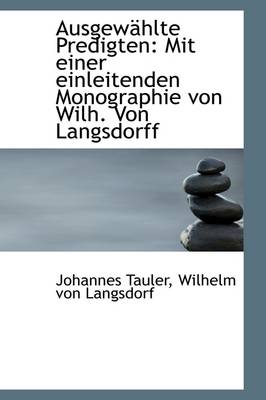 Book cover for Ausgewahlte Predigten