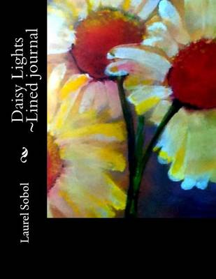 Book cover for Daisy Lights Lined journal