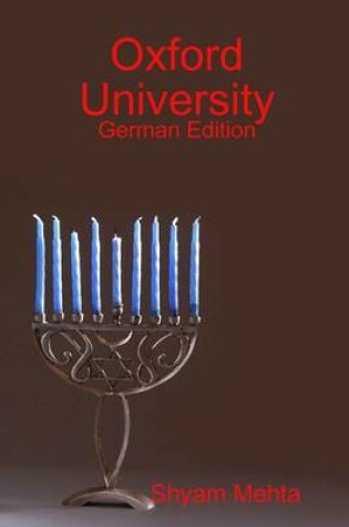 Cover of Oxford University: German Edition