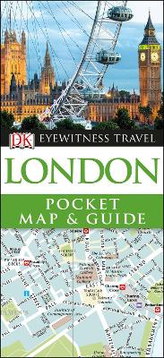 Book cover for DK Eyewitness London Pocket Map and Guide