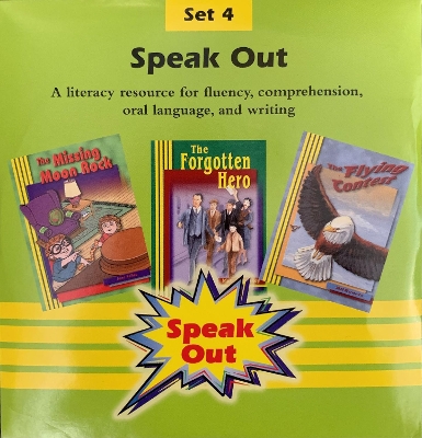 Book cover for Speak out Set 4