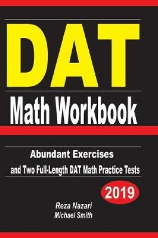 Cover of DAT Math Workbook