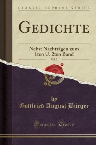 Cover of Gedichte, Vol. 2