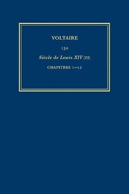 Book cover for Complete Works of Voltaire 13A