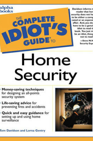 Cover of Complete Idiot's Guide to Home Security