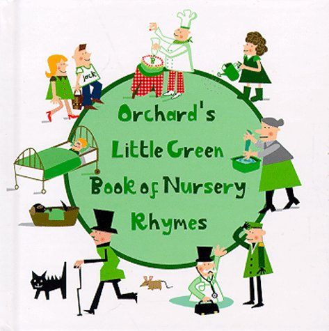 Book cover for Little Green Book of Nursery Rhymes