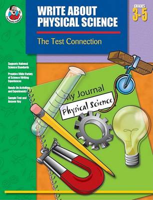 Cover of Write about Physical Science, Grades 3-5