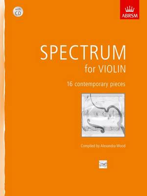 Book cover for Spectrum for Violin with CD