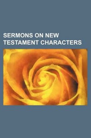 Cover of Sermons on New Testament Characters