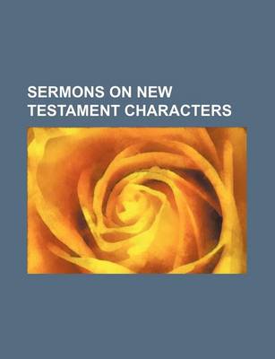 Book cover for Sermons on New Testament Characters