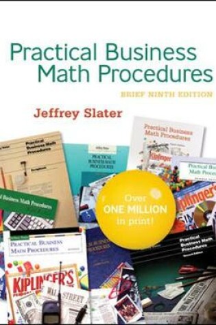 Cover of Practical Business Math Procedures Brief Edition with Student DVD, wsjinsert,BuMath Handbook