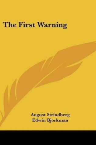 Cover of The First Warning