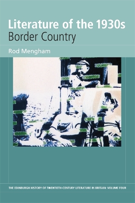 Book cover for Literature of the 1930s: Border Country